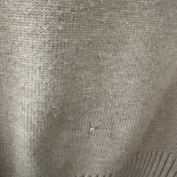 Cyrus Women's Cowl Neck Sweater in Tan - Picture 2 of 3